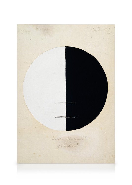 Hilma af Klint Buddha's Standpoint in the Earthly Life, No.3a Tableau