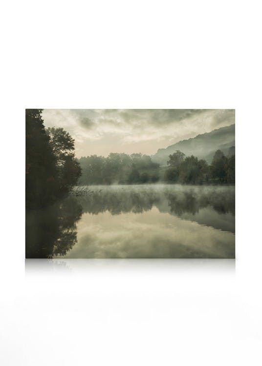 Obrazy na płótnie Green Lake Obraz na płótnie (30x40 cm)