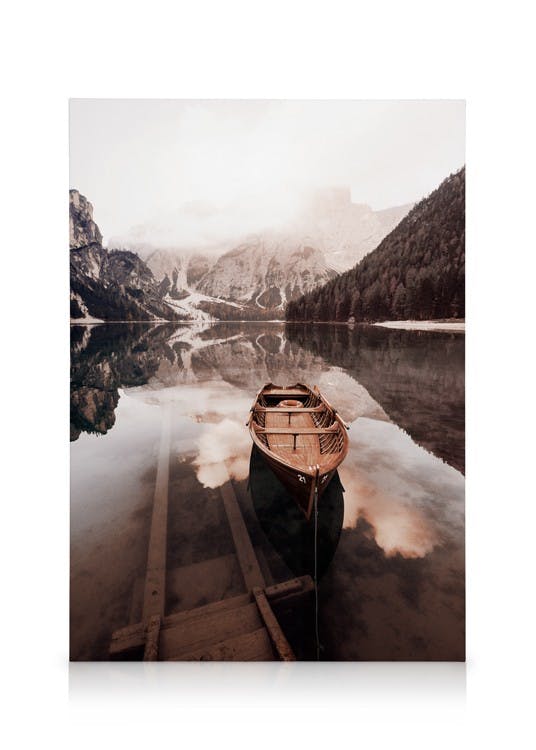 Canvastavlor Calming Lake Canvastavla (50x70 cm)