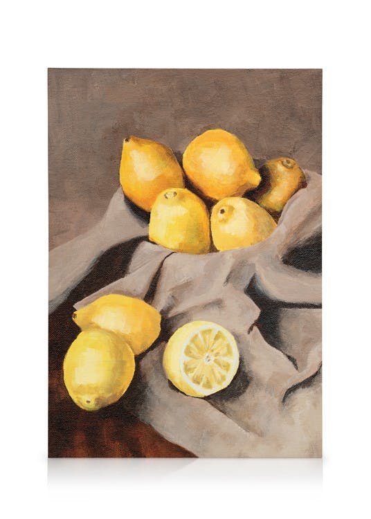 Canvas Prints The Still Life Collection No1 Canvas print (30x40 cm - Oak Frame)