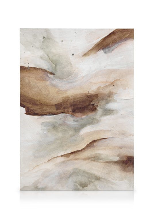 Abstract Flow No2 Obraz na plátne (50x70 cm - Čierny rám)