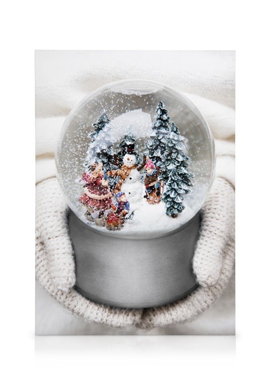 Canvastavlor Snow Globe Canvastavla (50x70 cm)