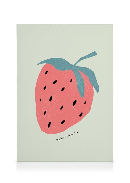 Canvastavlor Strawberry Canvastavla (30x40 cm - Ekram)