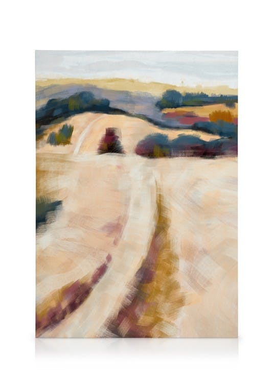 Obrazy na płótnie Les Collines No3 Obraz na płótnie (50x70 cm - Ramka dębowa)