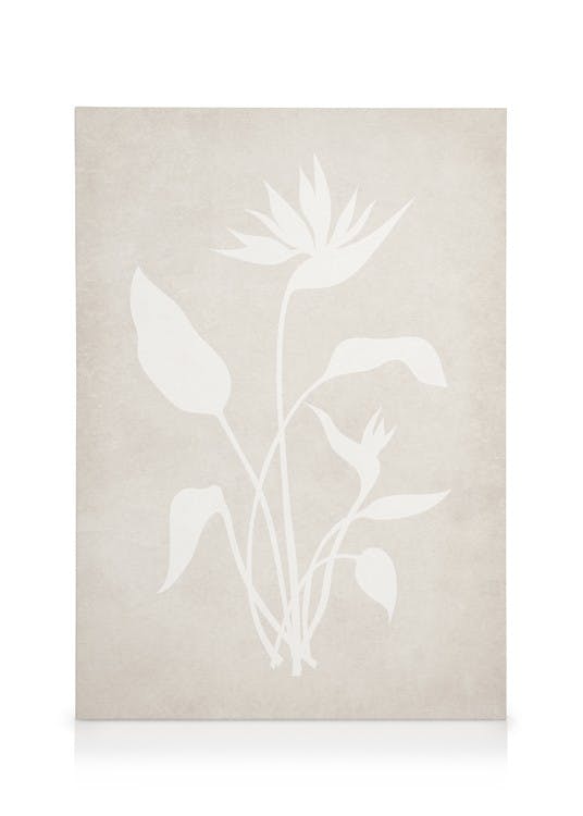 Obrazy na płótnie Beige Silhouette No1 Obraz na płótnie (50x70 cm)