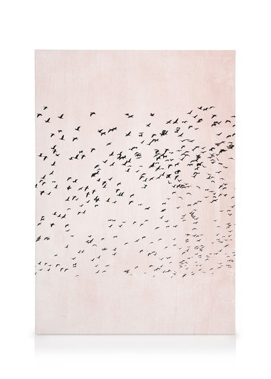 Canvas Prints Boris Draschoff / Kubistika - Moving On Canvas print (50x70 cm - Black Frame)