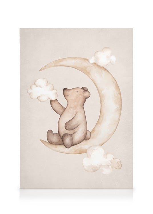 Dreaming Bear Toile (50x70 cm) - Toiles
