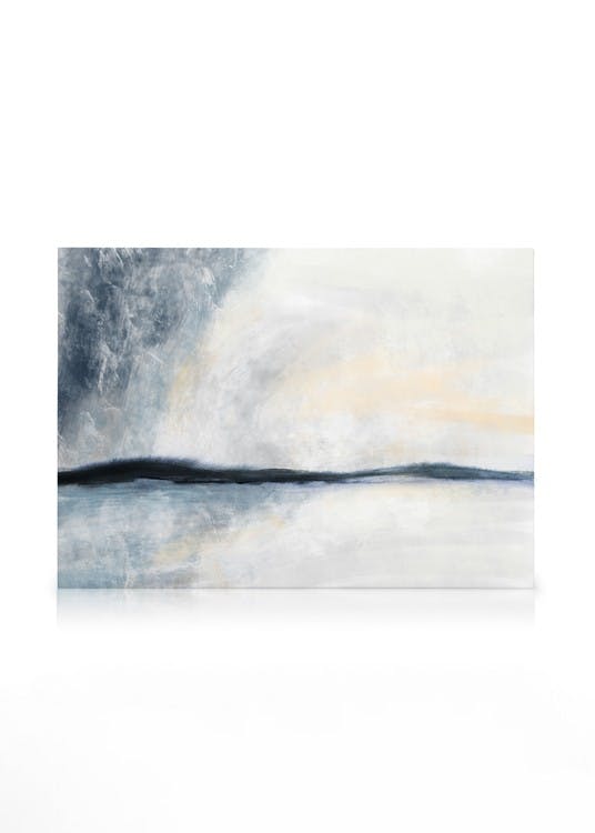 Canvas Schilderijen Textured Landscape No1 Canvas (30x40 cm)