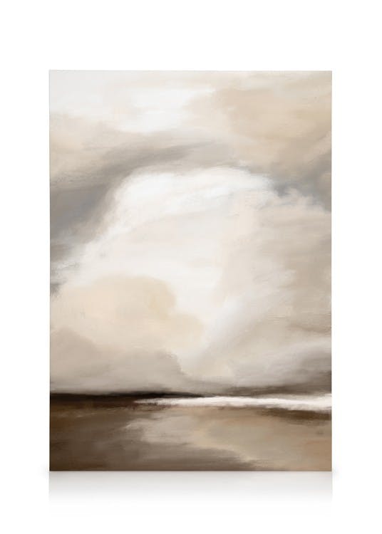 Canvas Schilderijen Dreamy Landscape No1 Canvas (30x40 cm - Fotolijst Eiken)