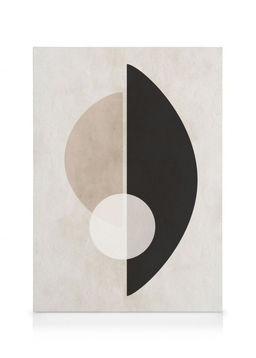 Canvas Schilderijen Inner Circle No2 Canvas (50x70 cm)