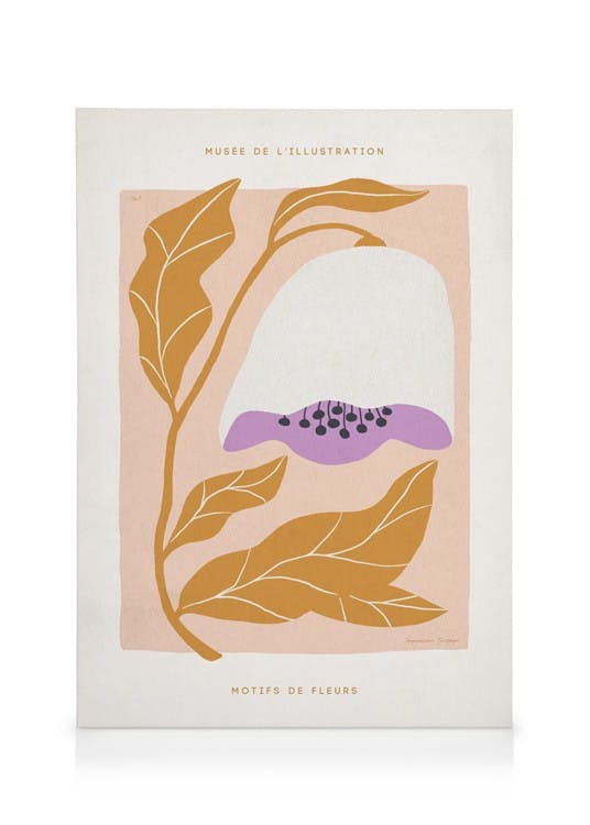 Canvas Prints Motifs de Fleurs No1 Canvas print (50x70 cm)