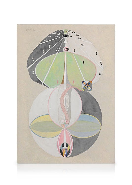 Canvastavlor Canvastavla - Hilma Af Klint - Tree of Knowledge, No. 5 (30x40 cm)
