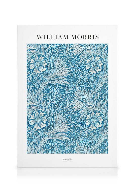 Canvas Prints William Morris - Marigold Canvas print (50x70 cm - Oak Frame)