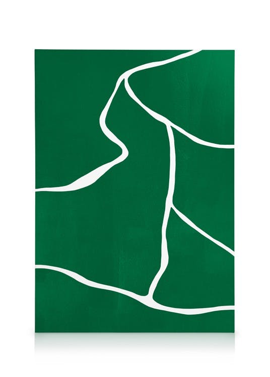 Canvastavlor Green Fields Canvastavla (30x40 cm - Ekram)