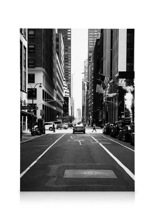 Canvastavlor Central Street Canvastavla (50x70 cm - Ekram)