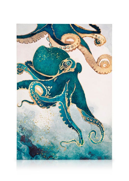 Obrazy na płótnie SpaceFrog Designs - Underwater Dream V Obraz na płótnie (30x40 cm - Ramka dębowa)