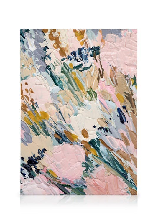 Obrazy na płótnie Prairie Rose Obraz na płótnie (100x140 cm - Ramka dębowa)