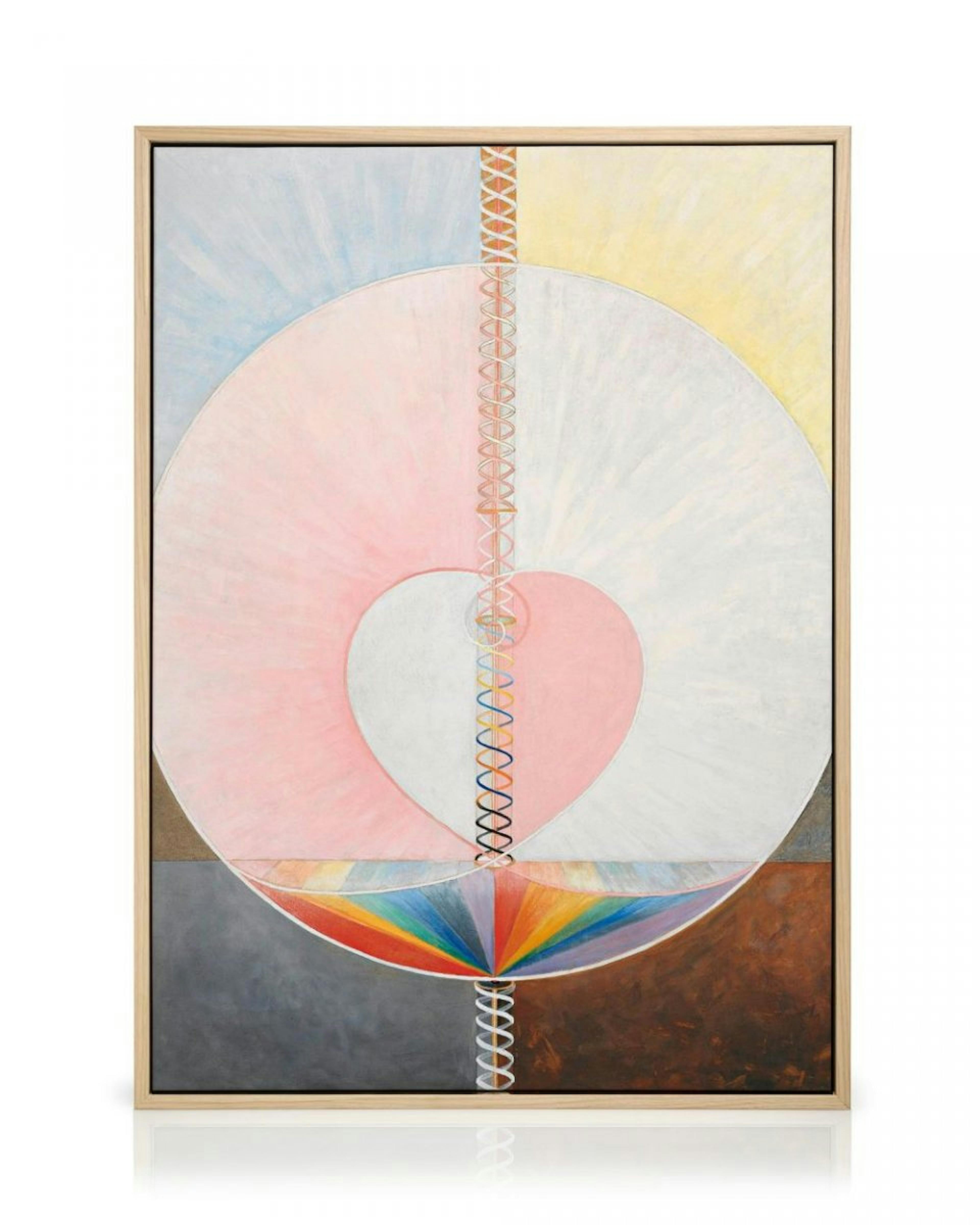 Canvas - The dove, No.1 by Hilma Af Klint