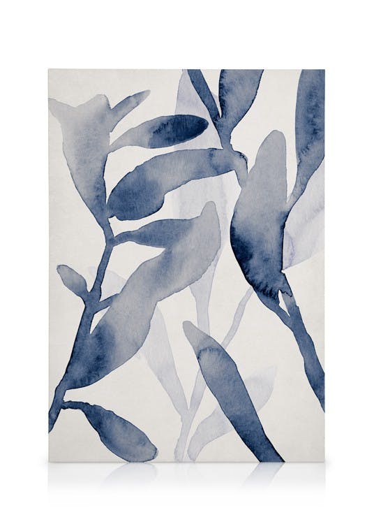 Canvas Prints Aquatic Greenery No1 Canvas print (50x70 cm)