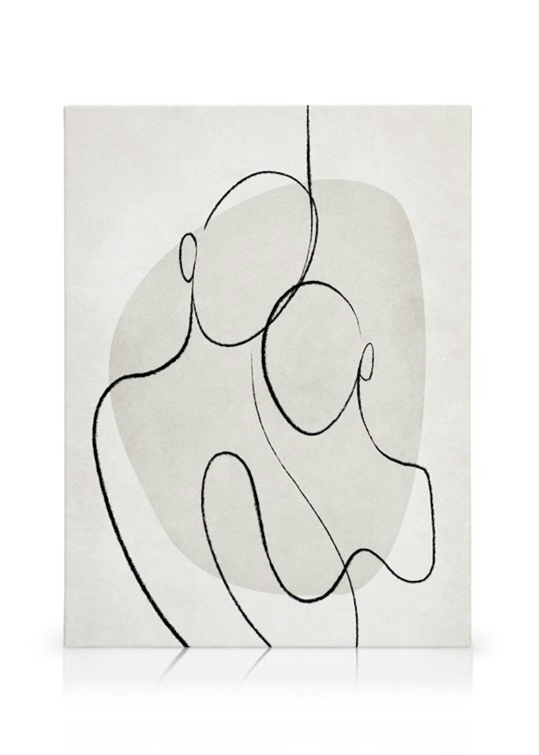 Artful Lines No6 Canvas - Illustrated artful lines - desenio.com.au