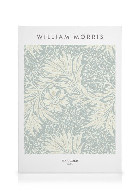 Obrazy na płótnie William Morris - Marigold No2 Obraz na płótnie (50x70 cm - Czarna ramka)