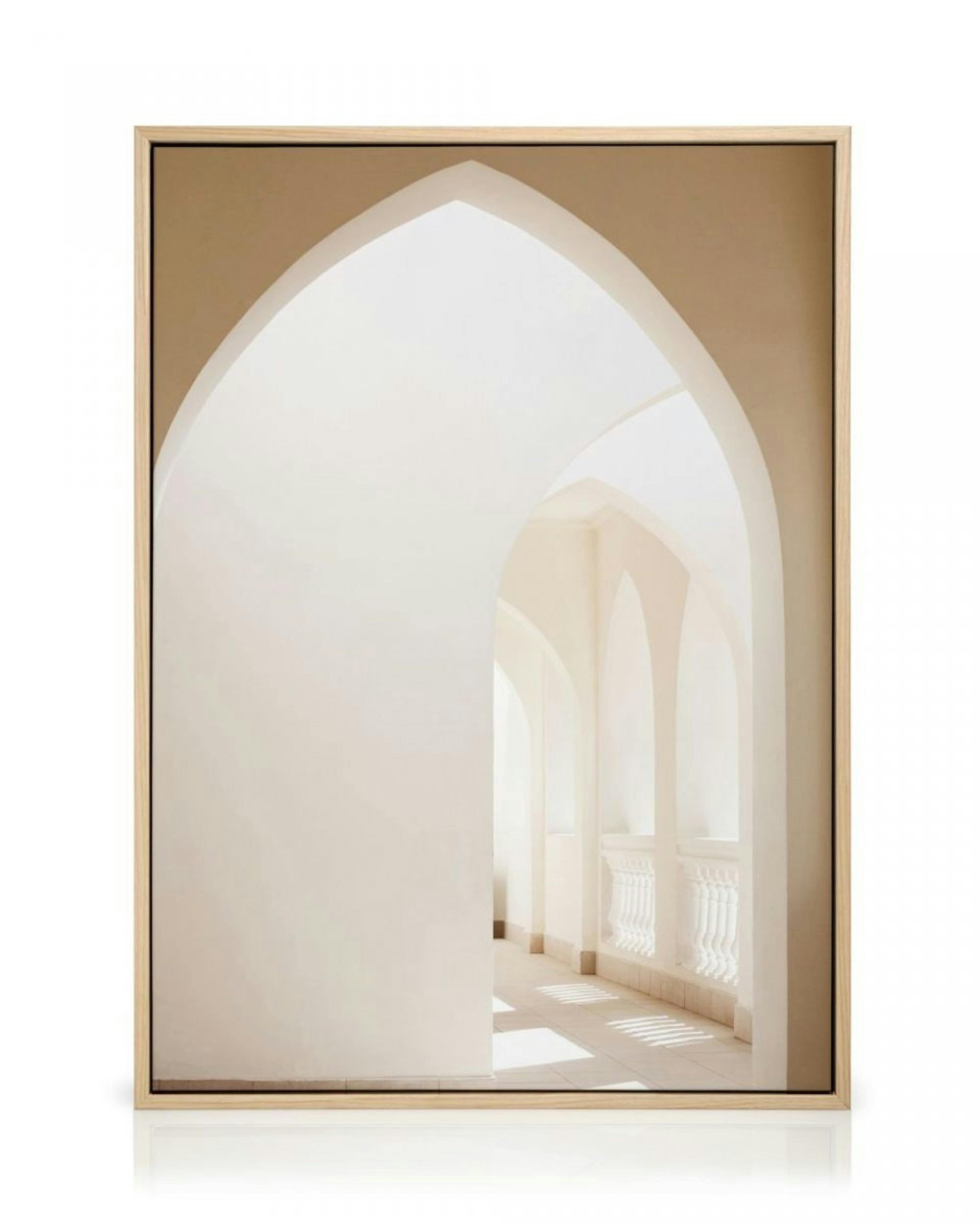 Beige Arches Obraz na płótnie