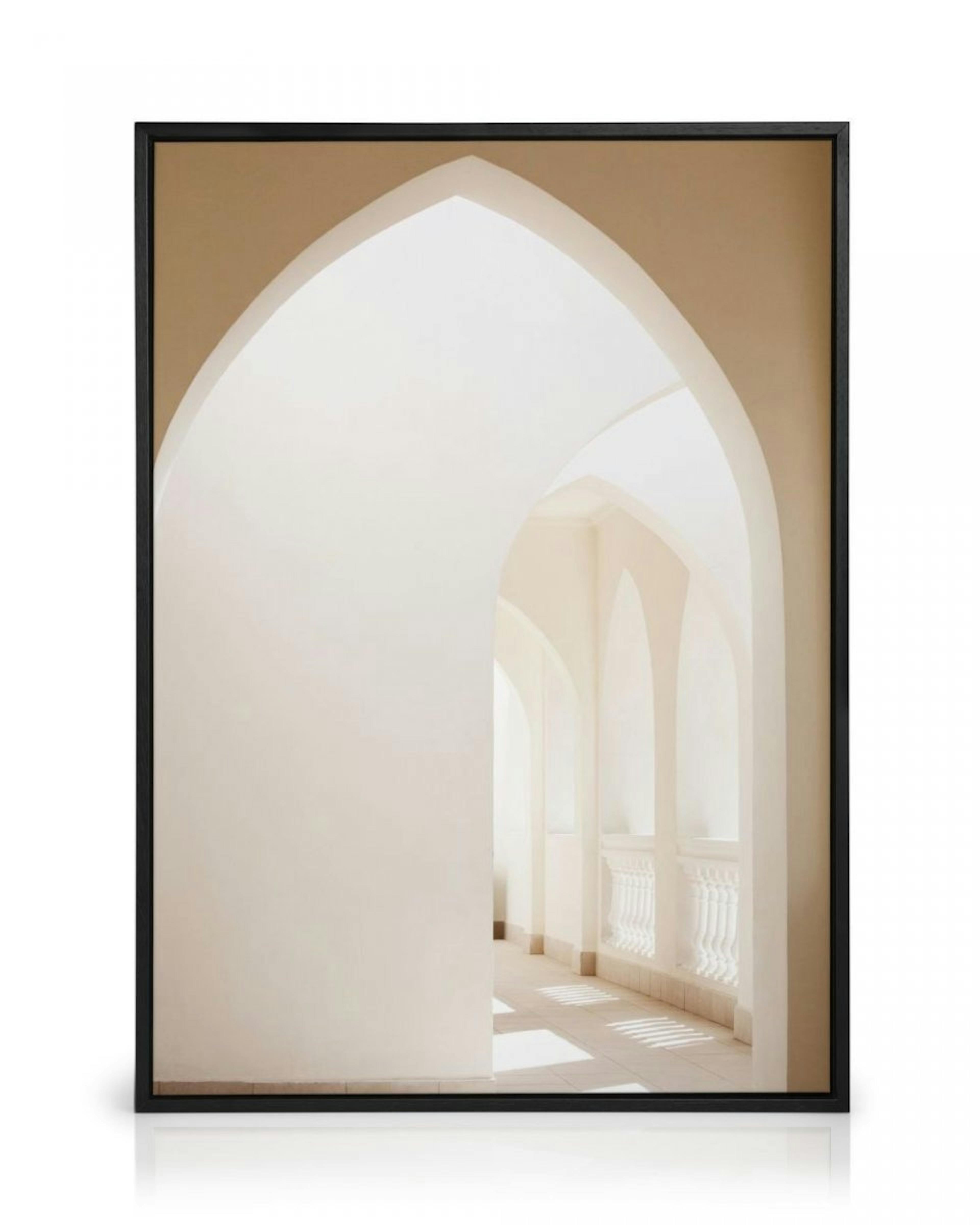 Beige Arches Obraz na płótnie