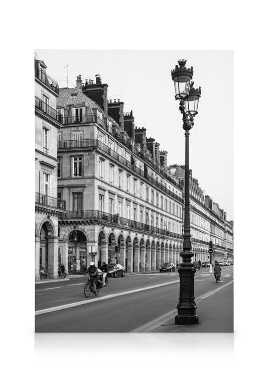 Canvastavlor Parisian Street Canvastavla (30x40 cm)