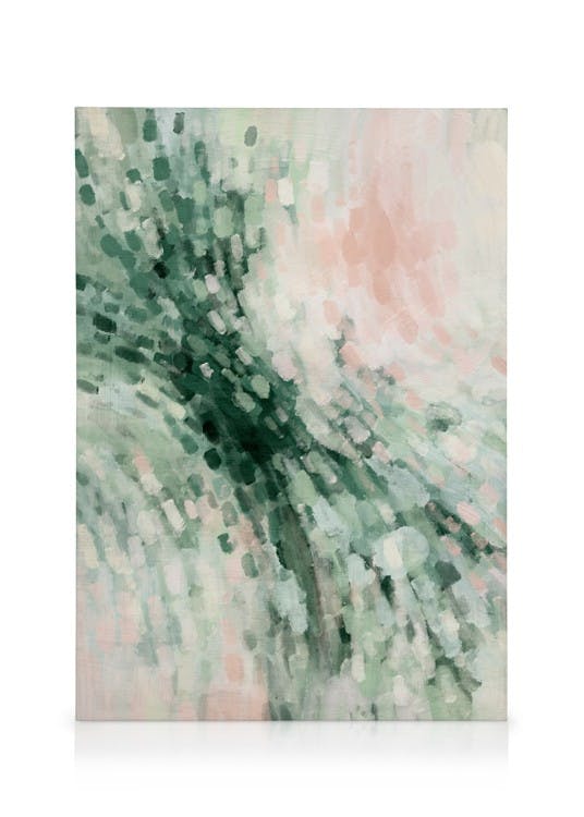 Canvas Prints Galerie Verte No2 Canvas print (30x40 cm - Oak Frame)