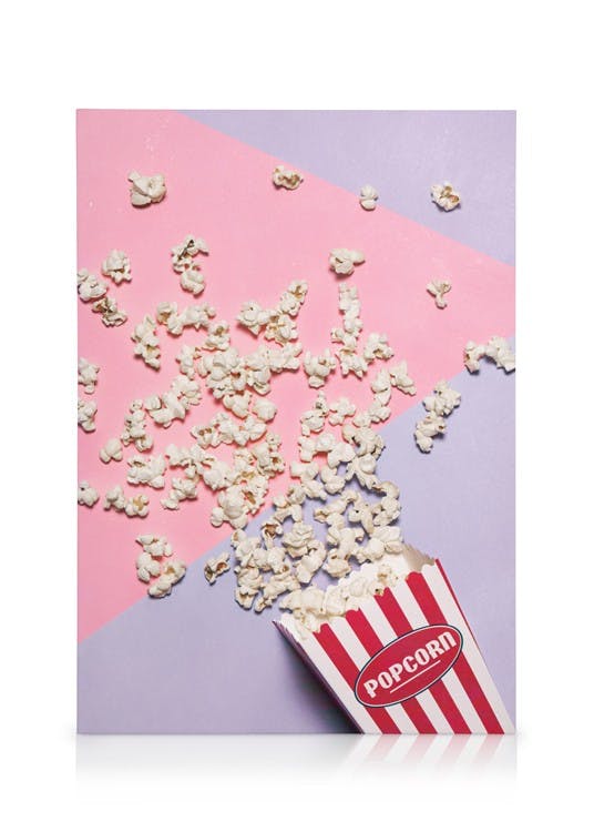 Canvastavlor Popcorn Canvastavla (30x40 cm)