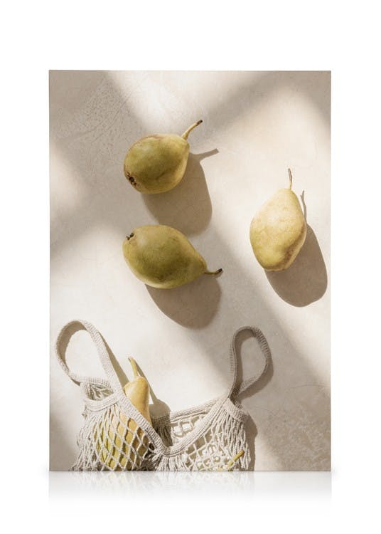 Pears in Sunlight Canvas (30x40 cm)