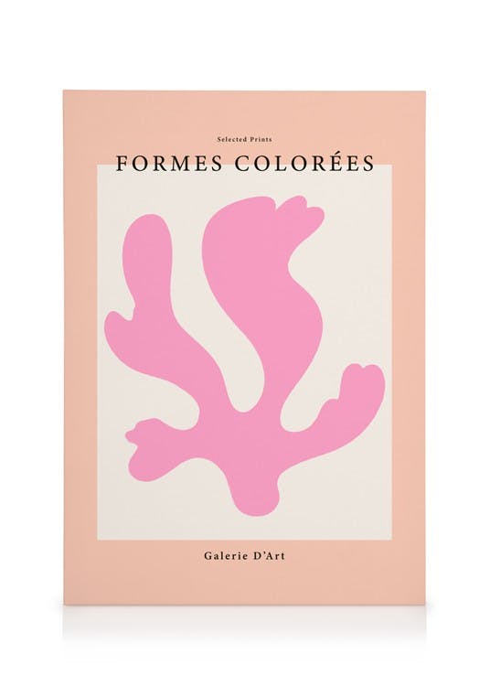 Canvas Prints Formes Colorées No1 Canvas print (50x70 cm)