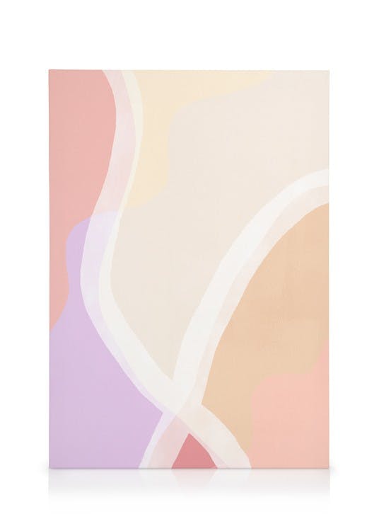 Shapes in Color No1 Obraz na plátne (70x100 cm - Čierny rám)