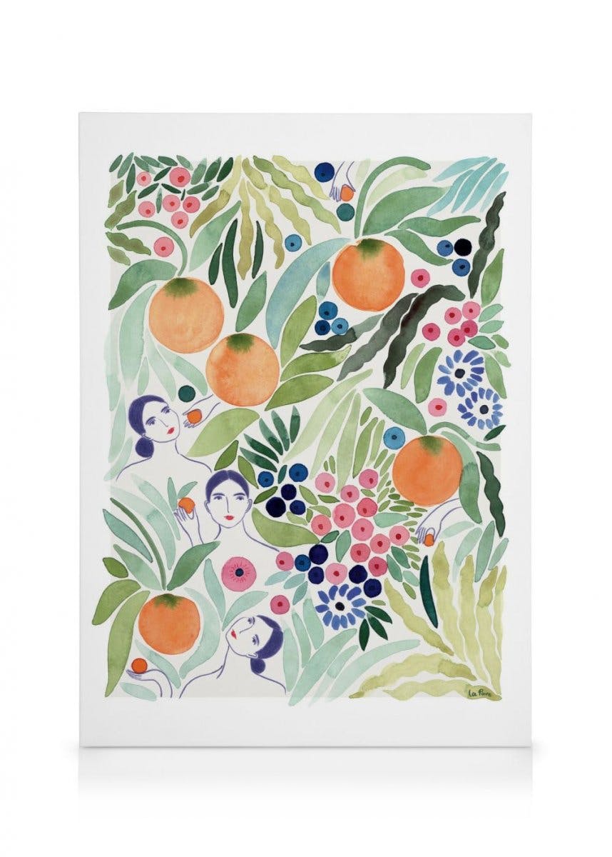 Canvas Prints Fruit Friends Canvas print (50x70 cm)