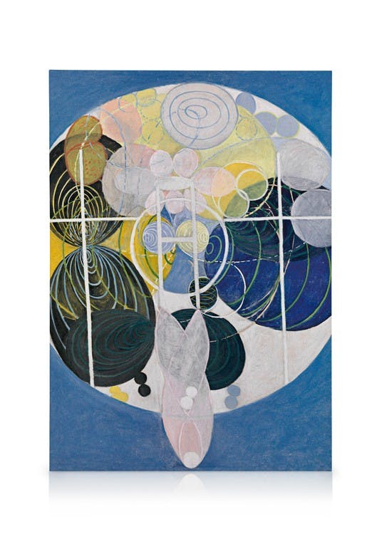 Obrazy na płótnie Obraz na płótnie - The Large Figure Paitings No. 5 by Hilma af Klint (50x70 cm)