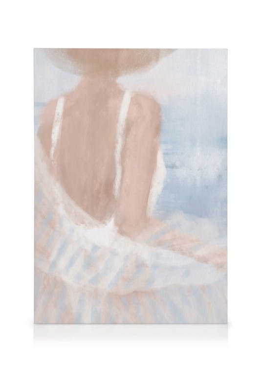 Canvas Prints Girl by the Sea Canvas print (50x70 cm)