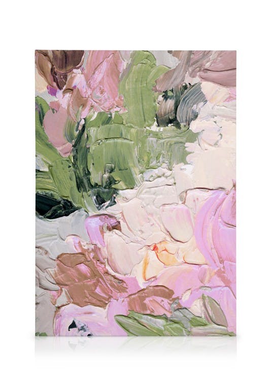 Canvas Prints Flowers in Paint No2 Canvas print (50x70 cm)