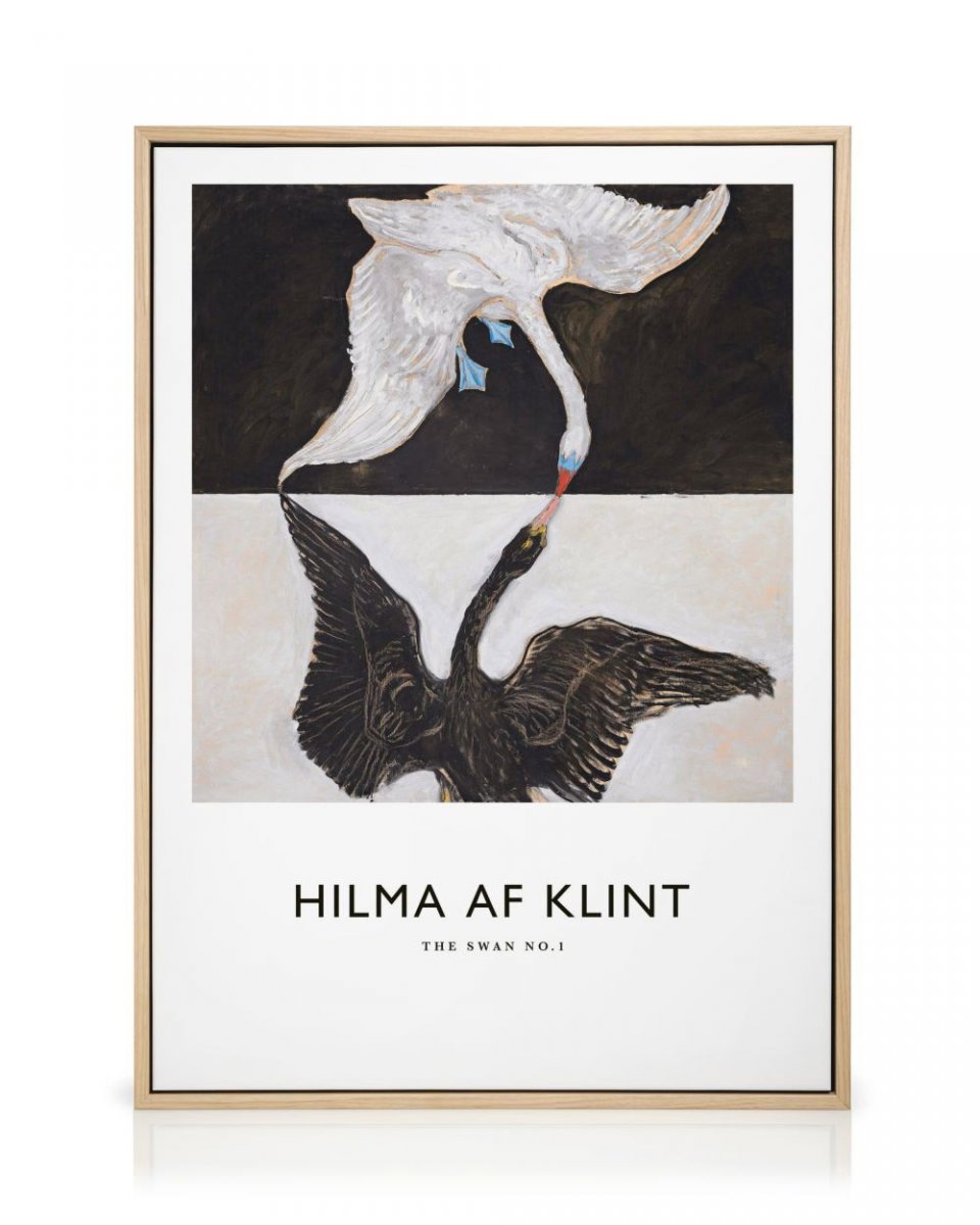 Tela - The Swan, No. 1 by Hilma af Klint