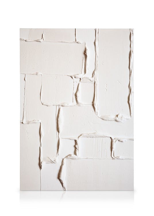 Canvastavlor Beige Texture Art No2 Canvastavla (50x70 cm - Ekram)