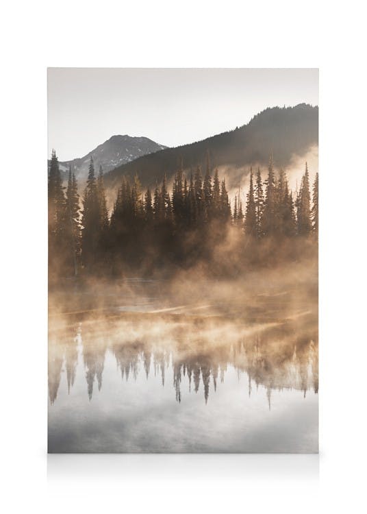 Canvas Prints Sparks Lake Canvas print (50x70 cm - Oak Frame)