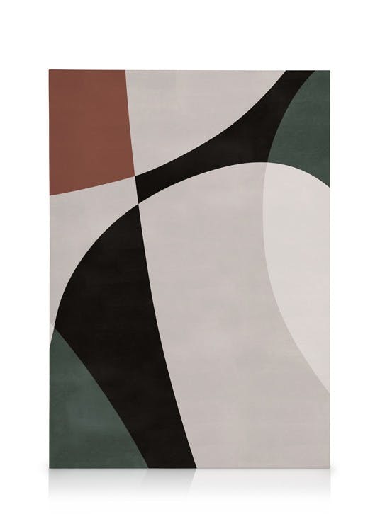 Obrazy na płótnie Block Shapes No2 Obraz na płótnie (50x70 cm - Czarna ramka)