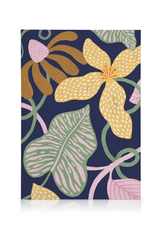 Jungle Vines No1 Toile (50x70 cm) - Plantes vertes