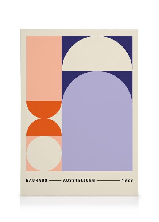 Obrazy na płótnie Bauhaus Ausstellung Obraz na płótnie (50x70 cm)