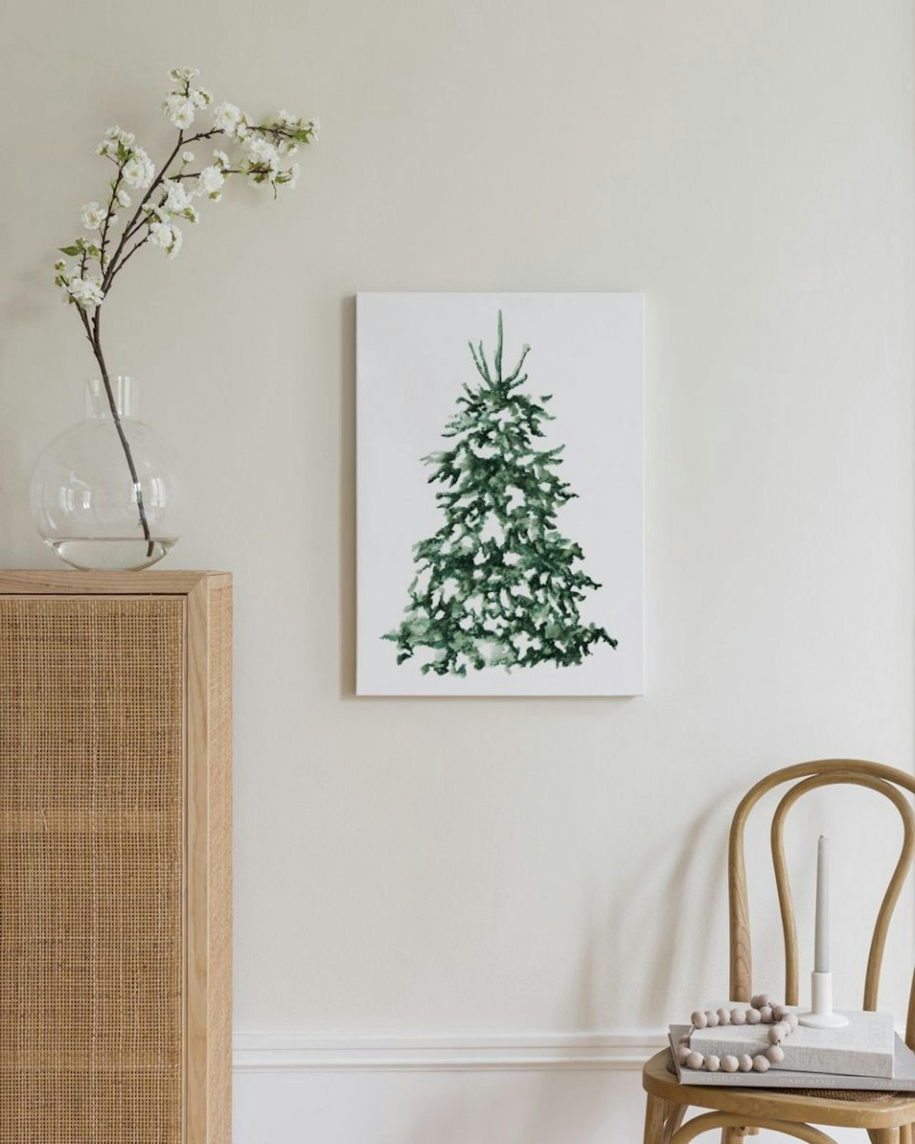 Holiday Tree Stampa su Tela