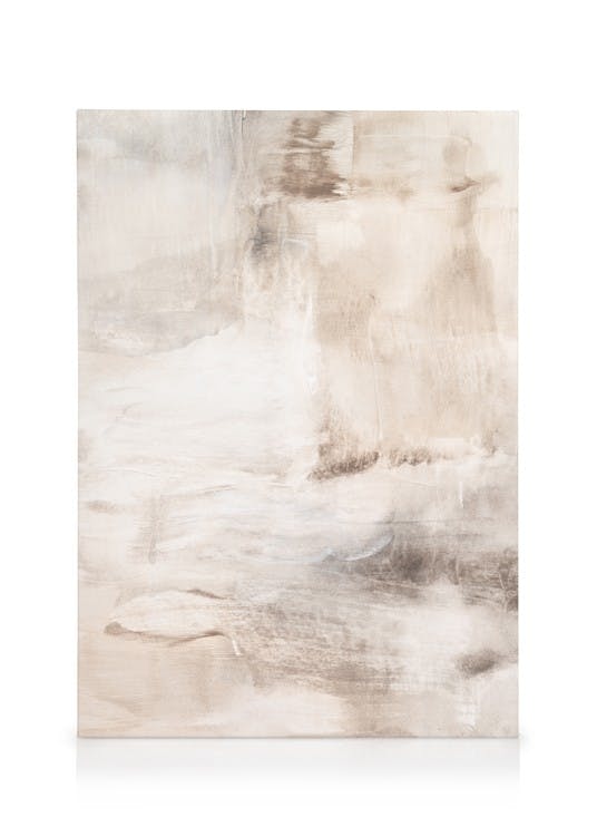 Soft Beige Painting No1 Tableau sur toile (30x40 cm) - Art abstrait