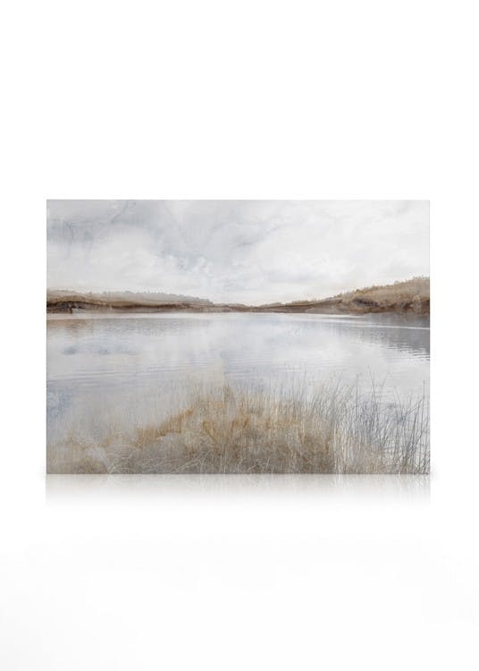 Photography in Aquarelle No2 Stampa su Tela (50x70 cm - Cornice in nero)- Acquerelli