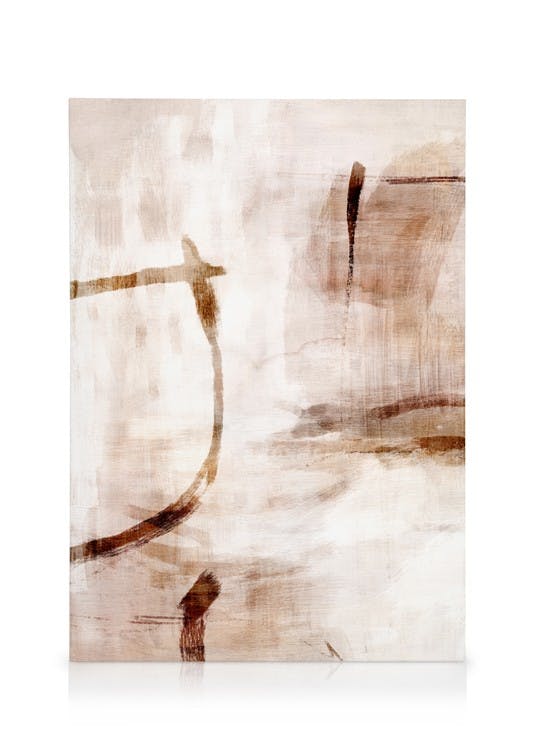 Obrazy na płótnie Soft Russet Abstract Obraz na płótnie (50x70 cm - Ramka dębowa)
