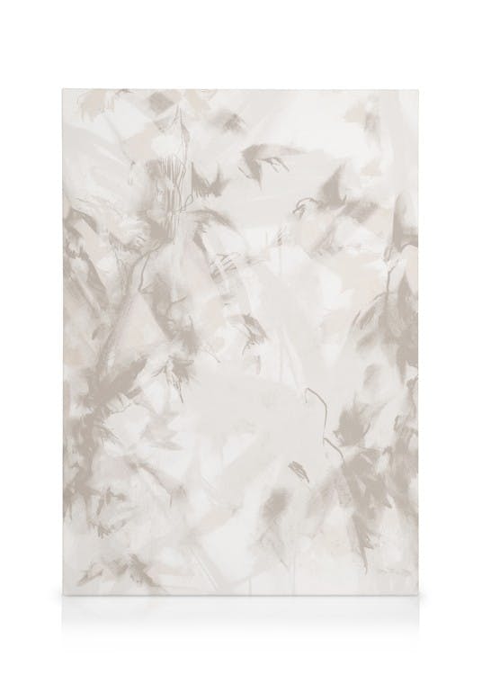 Soft Abstract No2 Stampa su Tela (30x40 cm - Cornice in rovere)-Stampe su tela