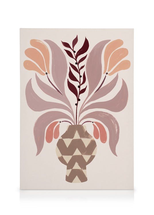 Obrazy na płótnie Flower Ornament No2 Obraz na płótnie (50x70 cm)