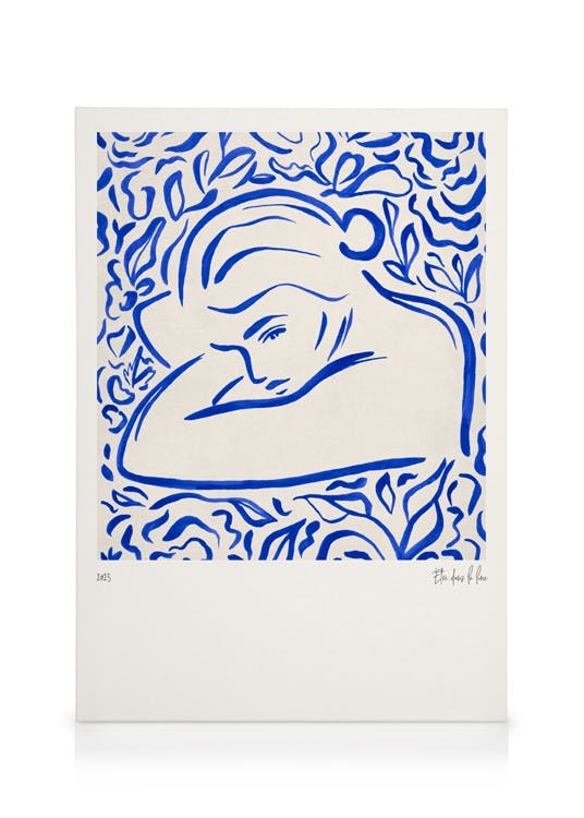Canvas Prints The Daydreamer Canvas print (50x70 cm - Black Frame)